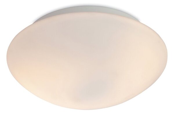 Firstlight 8343 Vento 2 Light Bathroom Ceiling Light with Opal Glass