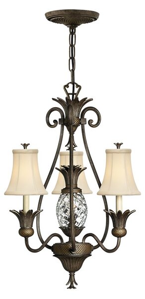 HK-PLANT3-PZ 4 Light Pearl Bronze Decorative Ceiling Pendant
