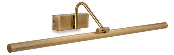 Firstlight 4895AB LED Picture Light In Antique Brass - Width: 600mm