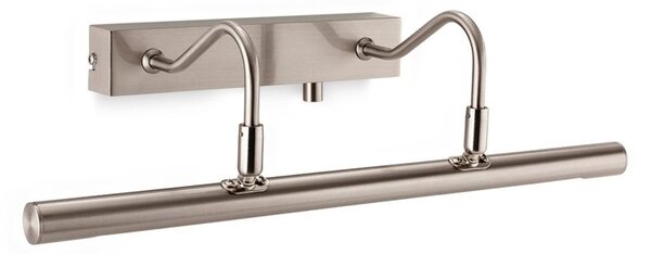 Firstlight 4893BS Dimmable LED Picture Light In Brushed Steel - Width: 455mm