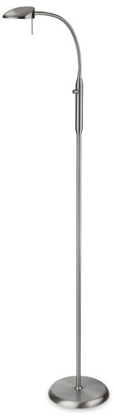 Firstlight 4927BS Milan LED One Light Floor Light In Brushed Steel
