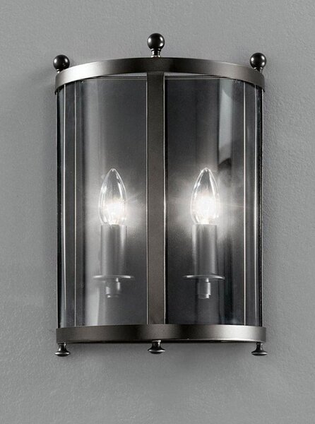 L7001/2 Pultney2 Light Antique Bronze Wall Lantern