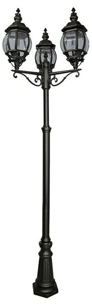 Searchlight 7173-3 Bel Air 3 Light Outdoor Post Lamp