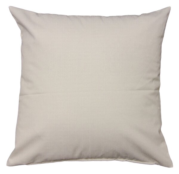 Homescapes Cream Linen Look Cushion Cover - 45 x 45 cm