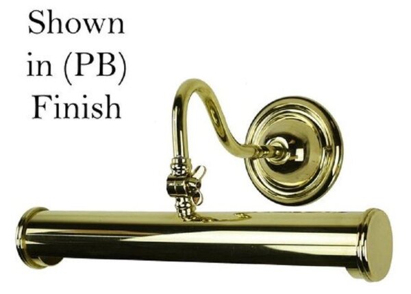BL13PB Blenheim 13 In Picture Light In Polished Brass