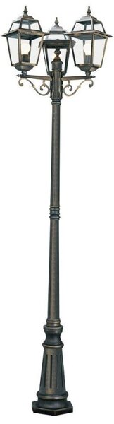 Searchlight 1528-3 New Orleans 3 Light Post Lamp