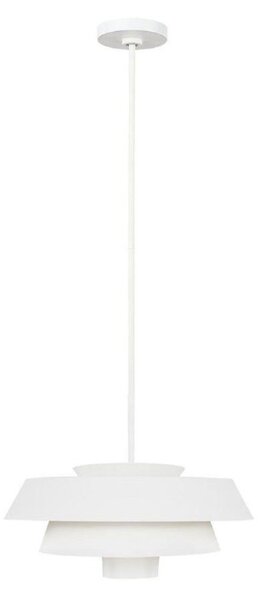 FE-BRISBIN-MW Brisbin1 Light Ceiling Pendant In Matte White