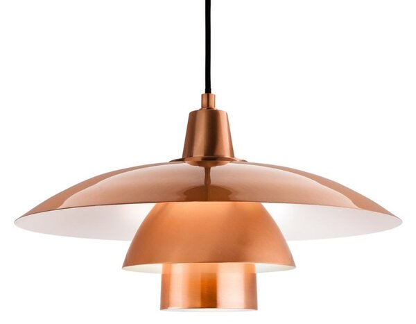 Firstlight 4853CP Olsen One Light Ceiling Pendant Light In Brushed Copper
