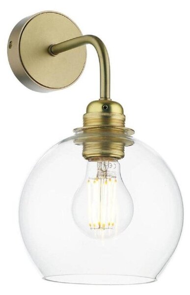 David Hunt Lighting APO0740C Apollo 1 Light Wall Light In Butter Brass