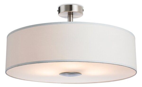 Firstlight 4887CR Madison Three Light Semi Flush Ceiling Light In Cream