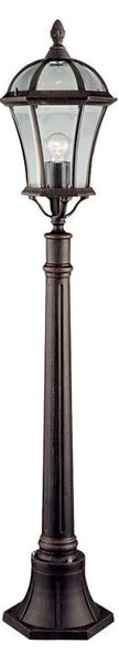 Searchlight 1568 Capri Rustic Brown Outdoor Medium Post Light