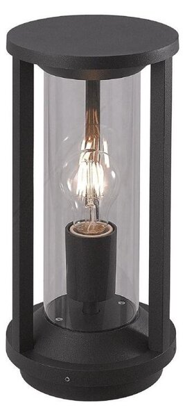 Cole 1 Light Exterior Post Light In Anthracite - Height: 350mm
