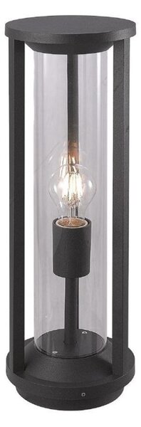 Cole 1 Light Exterior Post Light In Anthracite - Height: 500mm