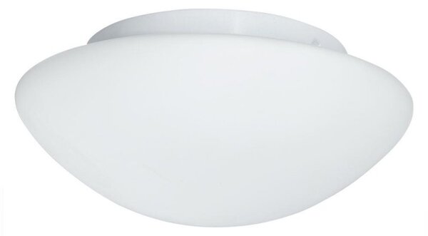 Searchlight 1910-23 Flush Modern IP44 Ceiling Light with Opal Glass