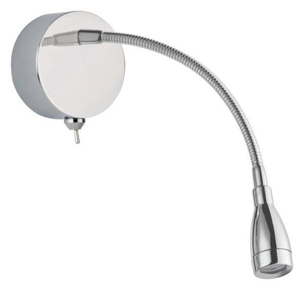 Searchlight 9917CC LED Modern Chrome LED Wall Light
