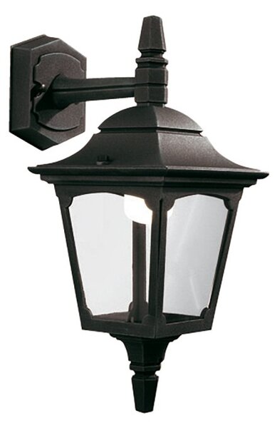 Elstead CPM2-BLACK Chapel Mini Exterior Down Wall Lantern In Black