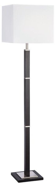 Searchlight 8880BR Waverley Modern Brown Wood Floor Lamp