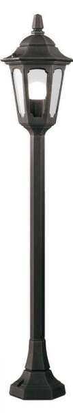 Elstead PRM5 BLACK Parish 1 Light Exterior Mini Pillar Lantern In Black