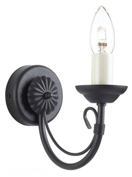 Elstead CH1 BLACK Chartwell 1 Light Wall Light In Black - Fitting Only