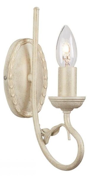 Elstead OV1 IVORY/GOLD Olivia 1 Light Wall Light In Ivory/Gold - Fitting Only