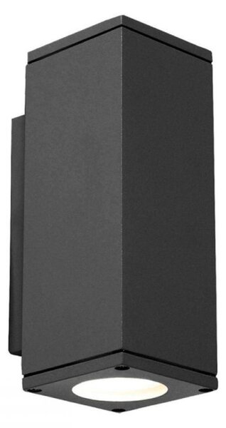 Elstead S/VIK LED GRA Sandvik 2 Light Wall Light In Graphite
