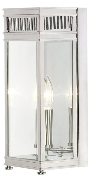 Elstead HL7-S-PC Holborn Small 1 Light Outdoor Wall Lantern In Polished Chrome