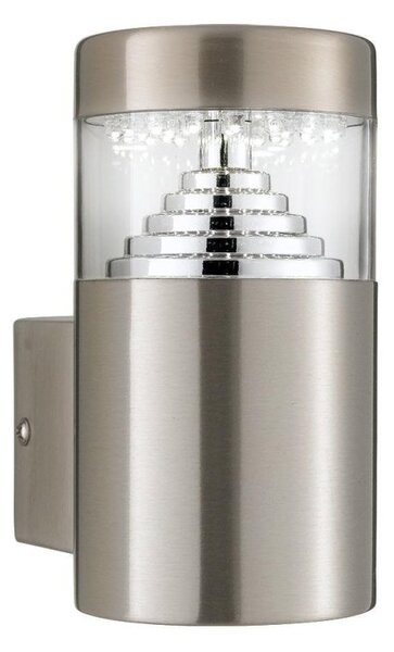 Searchlight 7508 Stainless Steel LED Outside Wall Lamp