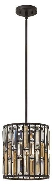 HK/GEMMA/P/A VBZ Gemma 1 Light Vintage Bronze Mini Ceiling Pendant