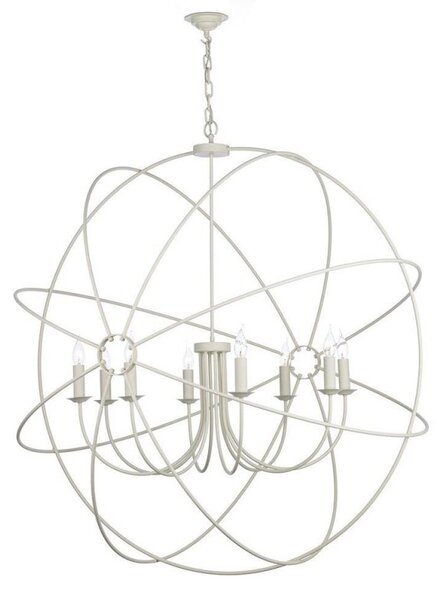 David Hunt Lighting ORB0899-04-C02 Orb 8 Light Ceiling Pendant in Cream