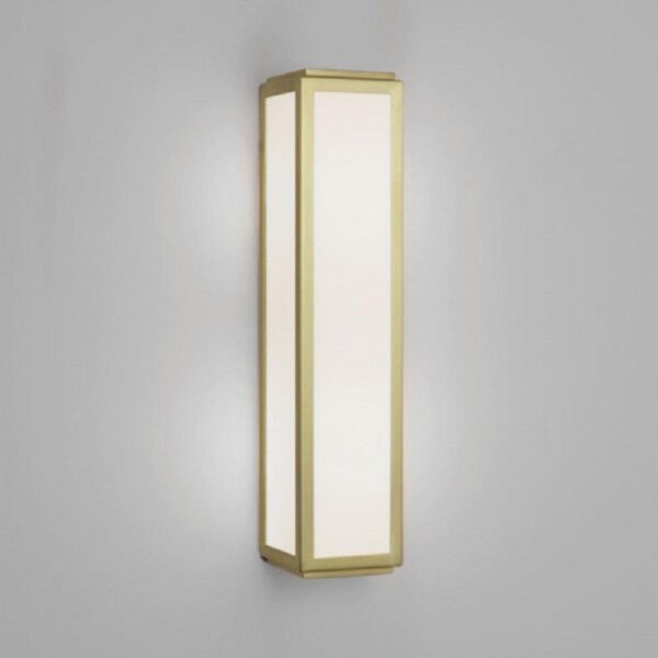 Astro 1121037 Mashiko Bathroom Wall Light In Matt Gold With Glass Diffuser