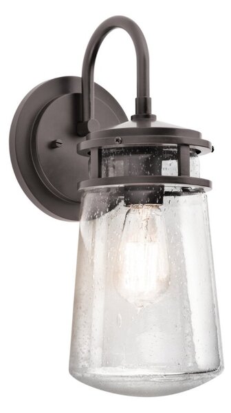 KL-LYNDON2-M-AZ Lyndon Medium Exterior Wall Lantern Bronze