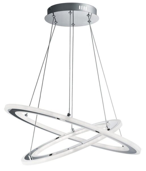 Searchlight 5882-2CC Solexa Modern Ceiling Light in Chrome