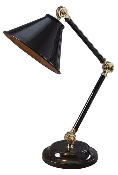PV ELEMENT BPB Provence Element Mini Table Lamp In Black And Polished Brass