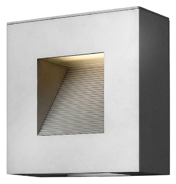 HK/LUNA/S TT Small Square Luna Wall Light In Titanium