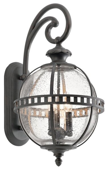KL-HALLERON-2M Halleron 3 Light Wall Lantern In Londonderry