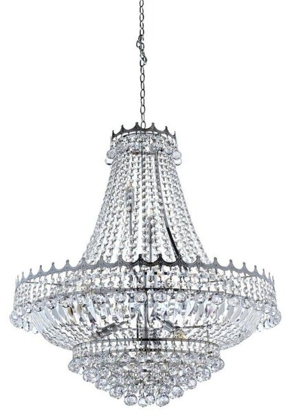Searchlight 9112-82CC Versailles 13 Light Crystal Chandelier Chrome Finish