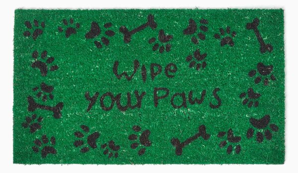 Homescapes Wipe Your Paws Coir Door Mat