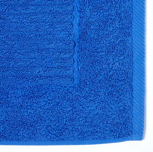 Homescapes Imperial Plain Bath Mat Royal Blue