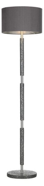 David Hunt Lighting SLO4967 Sloane Floor Lamp In Pewter, Base Only