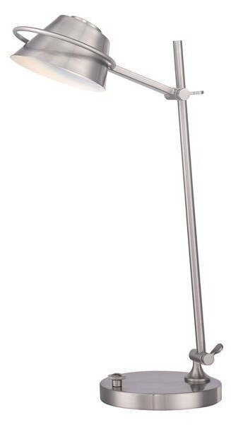 QZ/SPENCER/TL BN Spencer Brushed Nickel LED Desk Lamp