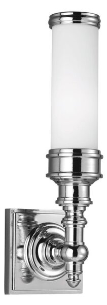 FE-PAYN-OR1-BATH Payne Ornate 1 Light Polished Chrome Bathroom Light