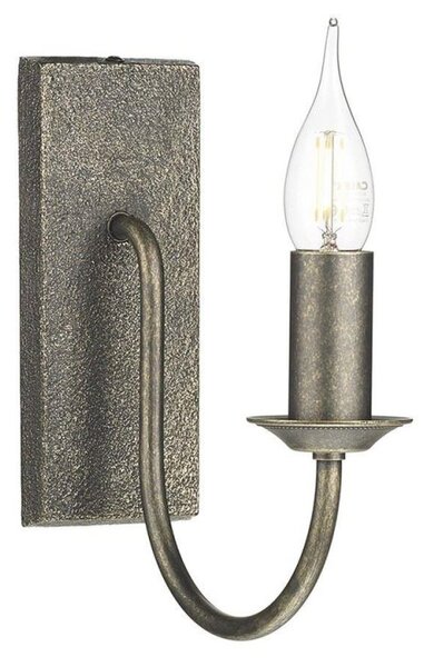 David Hunt Lighting HER0763 Herriot 1 Light Wall Light In Bronze, Fitting Only