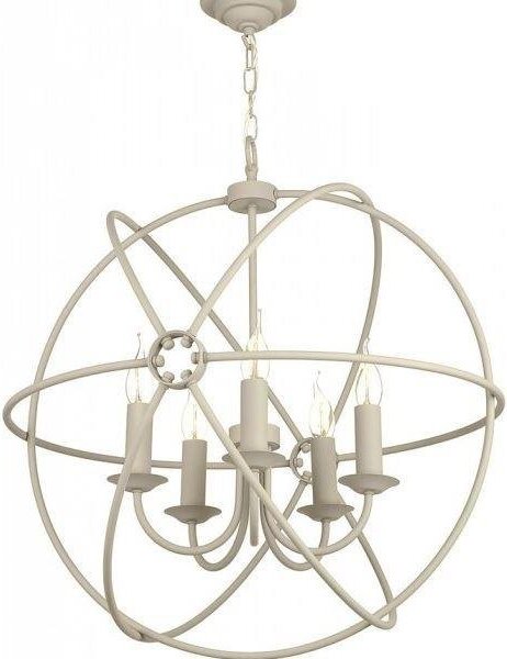 David Hunt Lighting ORB0533 Orb 5 Light Pendant Ceiling Light In Cream, Fitting Only