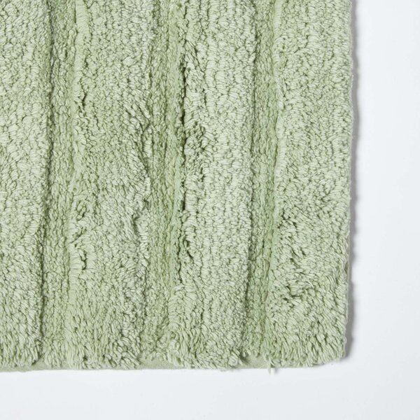 Homescapes Spa Supreme Luxury Sage Green Bath Mat