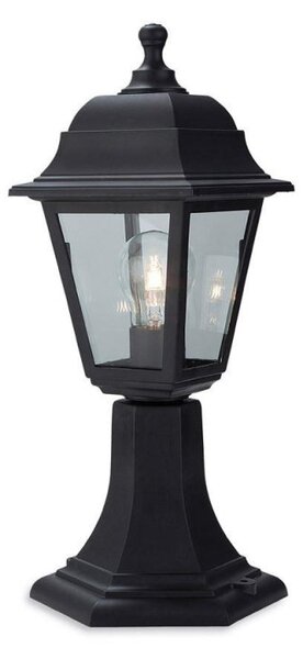 Firstlight 8347 Oslo Coastal Pillar Light In Black Resin