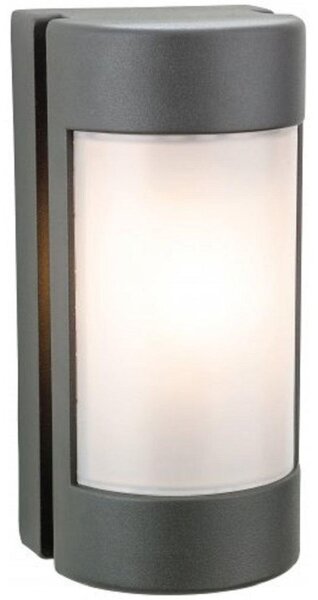 Firstlight 3426GP Arena 1 Light Wall Light In Graphite With Opal Diffuser