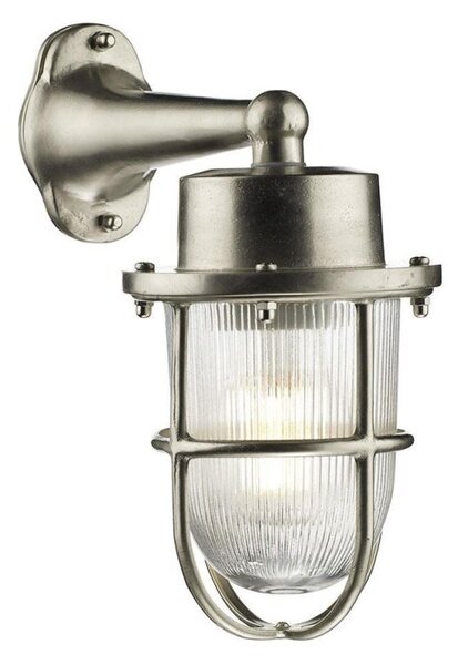 David Hunt Lighting HAR1538 Harbour 1 Light Wall Light In Nickel