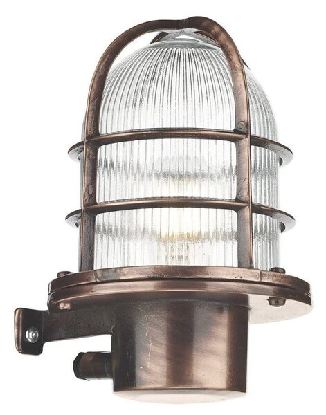 David Hunt Lighting PIE1664 Pier 1 Light Wall Light In Antique Copper