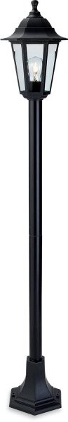 Firstlight 8351BK Malmo Coastal Post Lamp In Black Resin