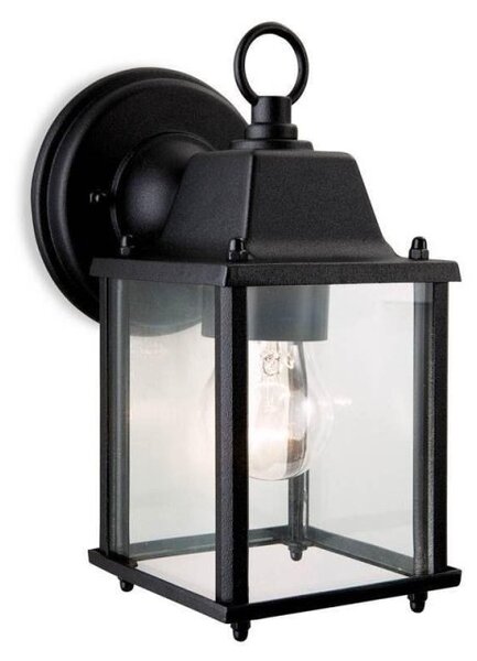 Firstlight 8666BK Coach 1 Light Wall Light Lantern In Black